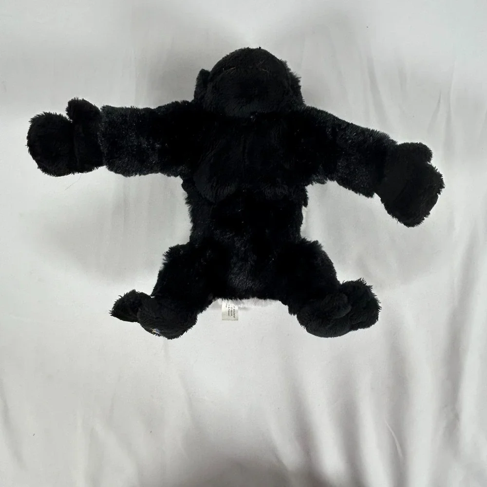 Webkinz Silverback Gorilla Plush Black Stuffed Animal Retired Ganz HM335 No Code
